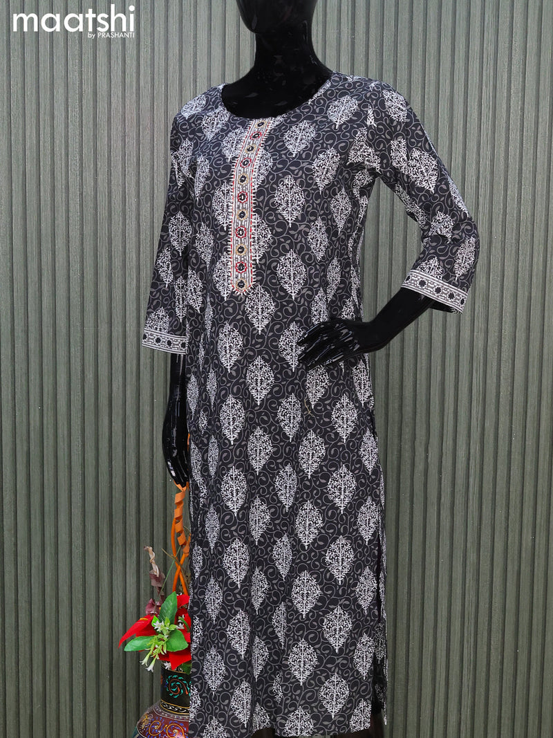 Dabu Printed Kaftan Dress – Cotton Curio